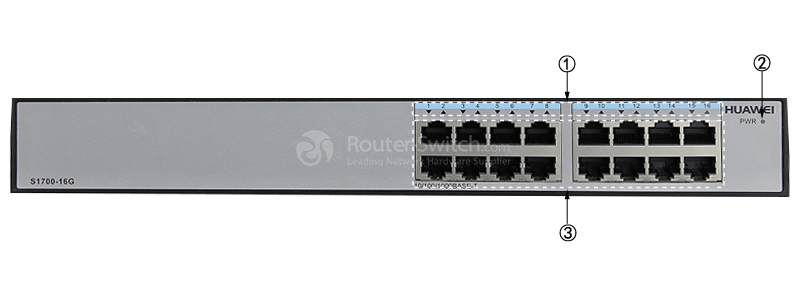 Открыть Huawei S1700-16G(16 Ethernet 10/100/1000 ports,AC 110/220V) Фото Huawei S1700-16G(16 Ethernet 10/100/1000 ports,AC 110/220V)