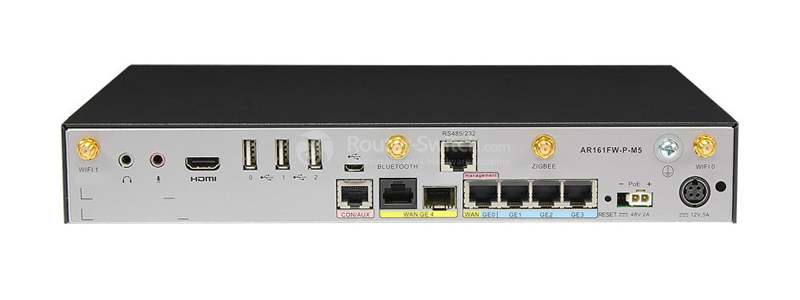 Фото Huawei AR161FW-P-M5,Multimedia Card,1GE COMB WAN,4GE LAN,1 USB