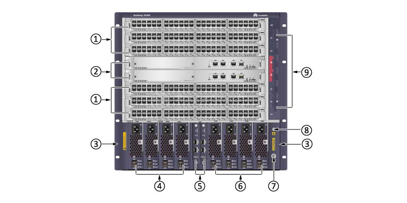 Открыть LE0KS9306 Huawei S9300 Series Switch Фото LE0KS9306 Huawei S9300 Series Switch