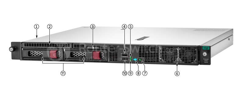 Фото P06962-B21 - HPE ProLiant DL20 Gen10 Servers