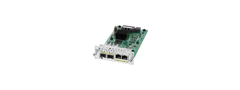 Фото Cisco 2-Port Gigabit Ethernet WAN Network Interface Module NIM-2GE-CU-SFP