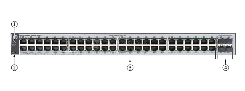 Открыть HPE J9981A - HPE 1820 Switch Фото HPE J9981A - HPE 1820 Switch