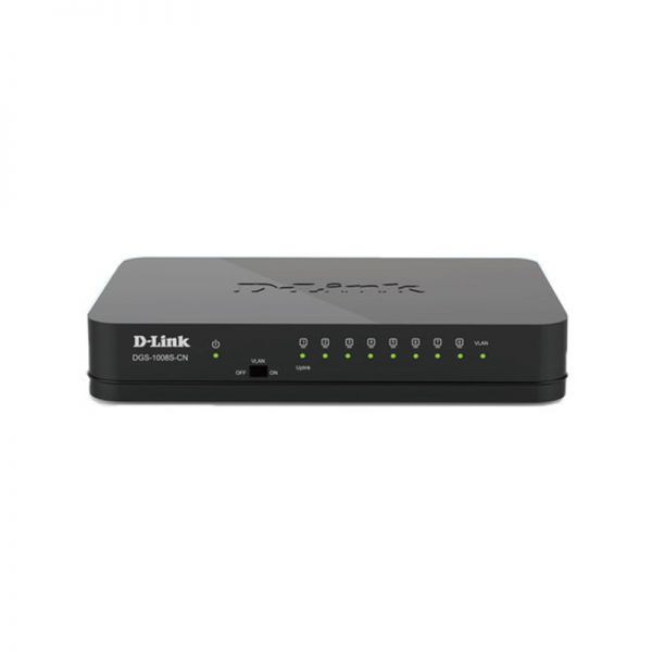 Фото DGS-1008S-CN - D-Link Gigabit Unmanaged Switches