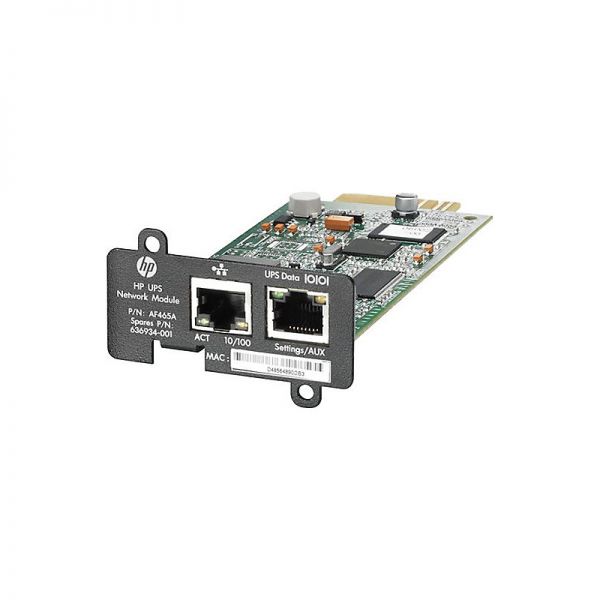 Открыть AF465A - HPE UPS Network Module Mini-slot Kit Фото AF465A - HPE UPS Network Module Mini-slot Kit