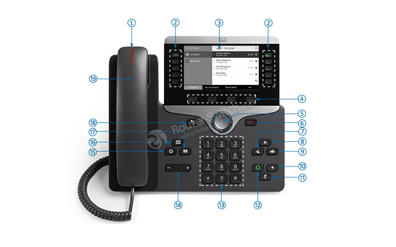 Открыть CP-8811-W-K9= - Cisco IP Phone 8800 Фото CP-8811-W-K9= - Cisco IP Phone 8800