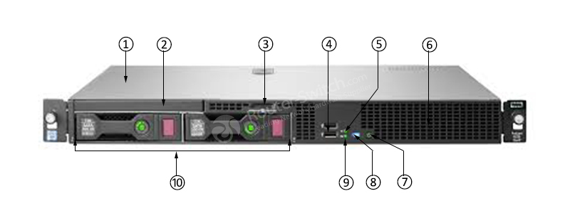 Фото 823562-B21 - HPE ProLiant DL20 Gen9 Server