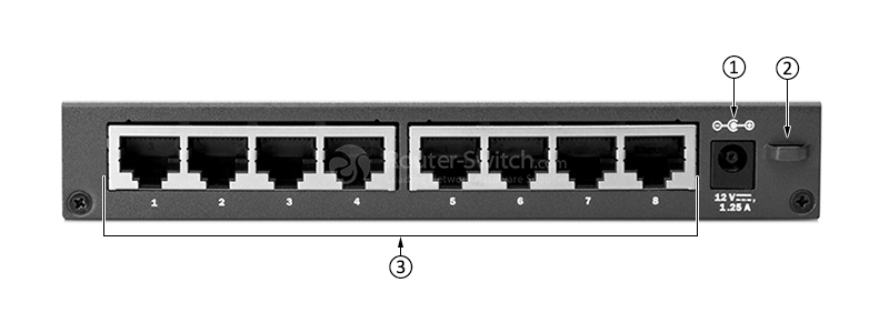 Открыть J9661A - HP 1410 Switch Фото J9661A - HP 1410 Switch