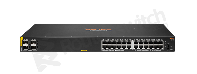 Фото Aruba 6000 24G Class4 PoE 4SFP 370W Switch