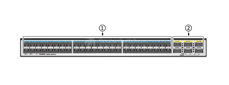 Открыть Huawei CE6851-48S6Q-HI Switch(48-Port 10G SFP+,6-Port 40GE QSFP+,2*FAN Box,Port-side Intake,Without Power Module) Фото Huawei CE6851-48S6Q-HI Switch(48-Port 10G SFP+,6-Port 40GE QSFP+,2*FAN Box,Port-side Intake,Without Power Module)
