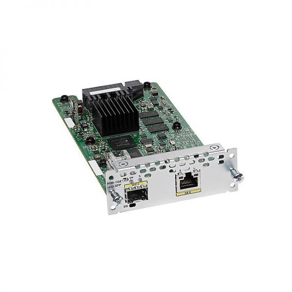 Открыть Cisco 1-Port Gigabit Ethernet WAN Network Interface Module NIM-1GE-CU-SFP Фото Cisco 1-Port Gigabit Ethernet WAN Network Interface Module NIM-1GE-CU-SFP