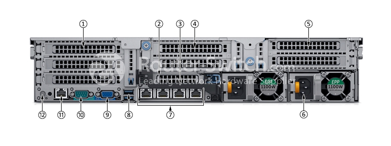 Фото Dell 2U R740 3204/8G*1/600G SAS 10K*1/H330/DVD/750W*1/3.5-8/3Y - Dell PowerEdge R740 Servers