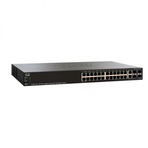 Открыть SG500-28 - Cisco Small Business 500 Series Stackable Managed Switches Фото SG500-28 - Cisco Small Business 500 Series Stackable Managed Switches