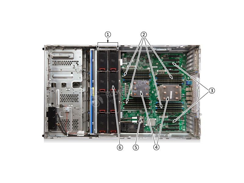 Фото 765821-001 - HPE ProLiant ML350 Gen9 Server