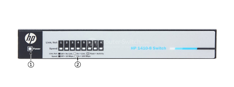 Открыть J9661A - HP 1410 Switch Фото J9661A - HP 1410 Switch