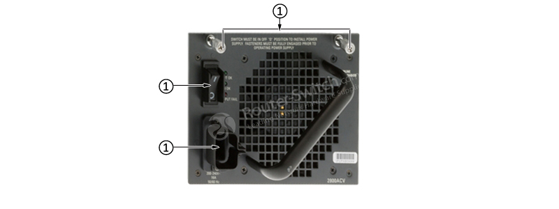 Фото PWR-C45-2800ACV/2 Cisco Catalyst 4500 PoE Enabled Power Supply