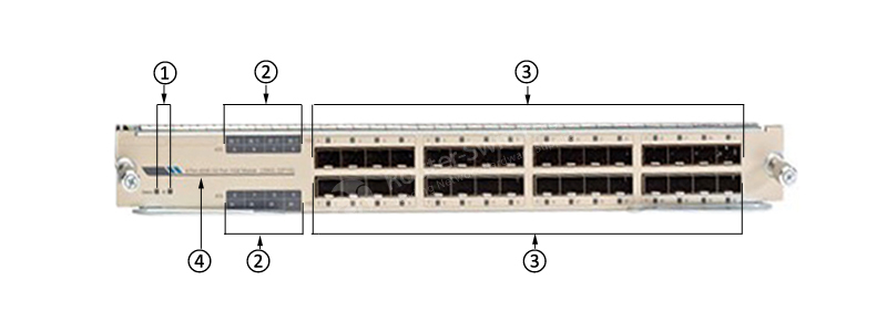 Фото C6800-32P10G= - Cisco Catalyst 6800 Switch Module