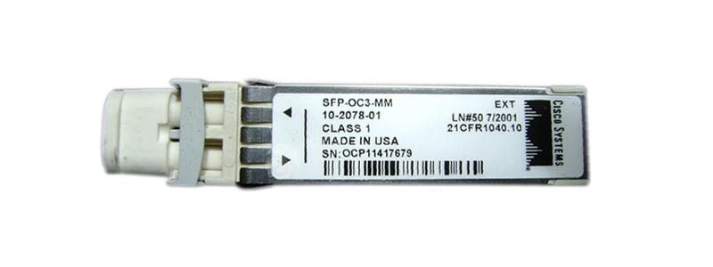 Открыть SFP-OC3-MM OC3/STM1 SFP, Multi-mode fiber Фото SFP-OC3-MM OC3/STM1 SFP, Multi-mode fiber