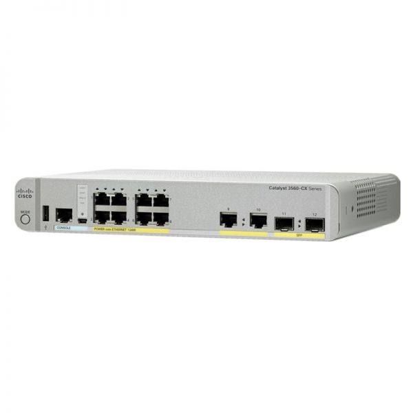 Открыть WS-C3560CX-8PC-S Catalyst Compact switch Фото WS-C3560CX-8PC-S Catalyst Compact switch