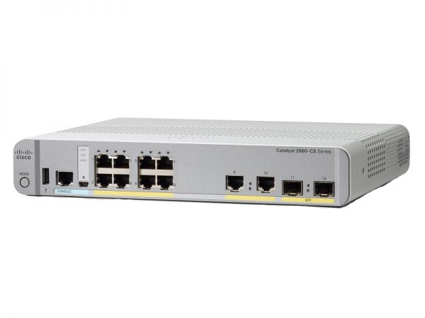 Открыть WS-C2960CX-8TC-L Cisco Compact Switch Фото WS-C2960CX-8TC-L Cisco Compact Switch