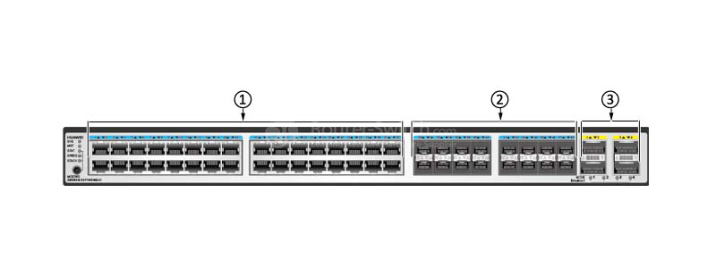 Открыть Huawei CE6810-32T16S4Q-LI Switch(32-Port 10G RJ45,16-Port 10G SFP+,4-Port 40G QSFP+,2*AC Power Module,2*FAN Box,Port-side Exhaust) Фото Huawei CE6810-32T16S4Q-LI Switch(32-Port 10G RJ45,16-Port 10G SFP+,4-Port 40G QSFP+,2*AC Power Module,2*FAN Box,Port-side Exhaust)