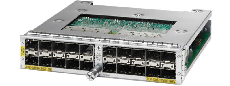 Открыть A9K-MPA-20X1GE Cisco ASR 9000 Modular Port Adapter Фото A9K-MPA-20X1GE Cisco ASR 9000 Modular Port Adapter