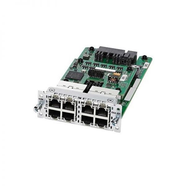 Фото Cisco 8-Port Gigabit Ethernet Switch NIM with PoE Support NIM-ES2-8-P