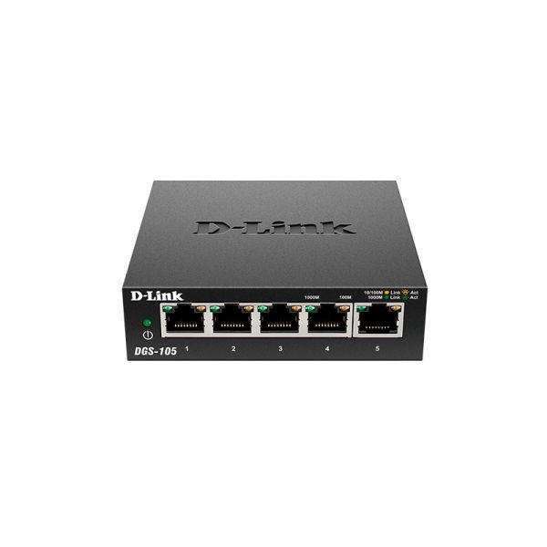 Фото DGS-105 - D-Link Gigabit Unmanaged Switches