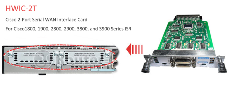 Фото HWIC-2T Cisco Router High-Speed WAN Interface card