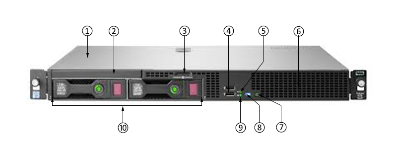 Фото 823556-B21 - HPE ProLiant DL20 Gen9 Server
