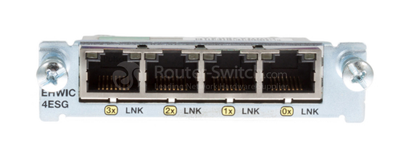 Открыть EHWIC-4ESG Four port Ethernet switch interface card Фото EHWIC-4ESG Four port Ethernet switch interface card