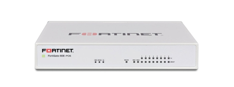 Фото FG-60E-POE - Fortinet NGFW Entry-level Series FortiGate 60E POE