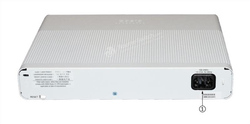 Задняя панель WS-C2960C-8TC-L WS-C2960C-8TC-L back panel