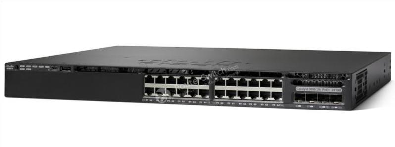 Внешний вид WS-C3650-24PD-E WS-C3650-24PD-E Appearance