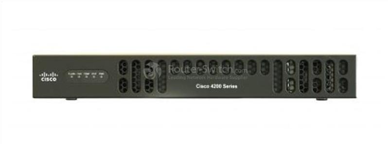 Передняя панель CISCO ISR4221-K9 CISCO ISR4221-K9 Front Panel