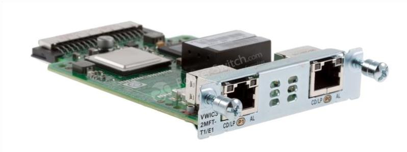 VWIC3-2MFT-T1/E1 VWIC3-2MFT-T1/E1