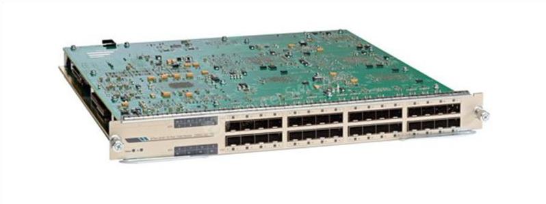 32-портовый оптоволоконный модуль 10-Gigabit Ethernet серии 6800 the 6800 Series 32-Port 10-Gigabit Ethernet Fiber Module