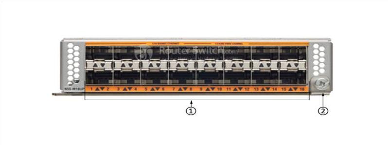 N55-M16UP= передняя панель N55-M16UP= Front Panel