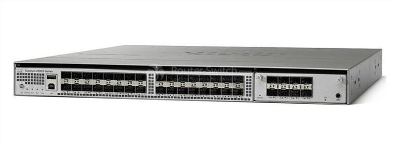 Внешний вид WS-C4500X-F-32SFP+ WS-C4500X-F-32SFP+ Appearance