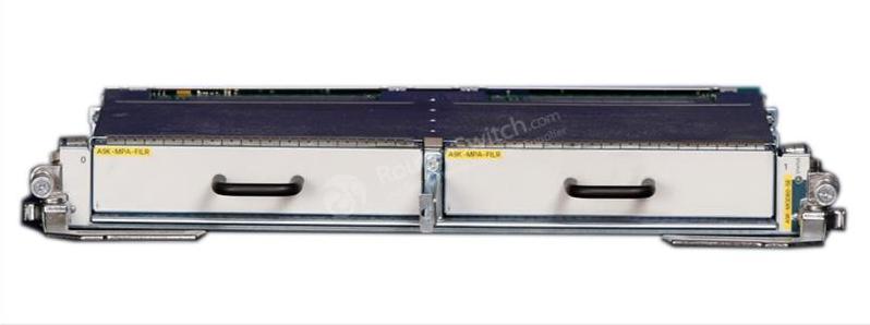 Cisco A9K-MOD80-SE, вид спереди Cisco A9K-MOD80-SE Front View