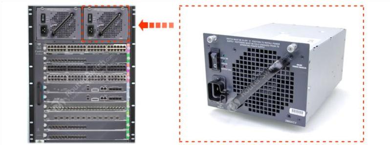 PWR-C45-2800ACV установлен в коммутаторе PWR-C45-2800ACV installed in the switch