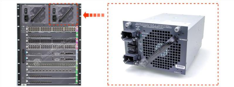 PWR-C45-4500ACV установлен в коммутаторе PWR-C45-4500ACV installed in the switch