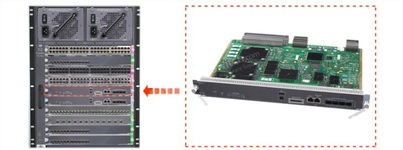 WS-X45-SUP7-E установлен в коммутаторе WS-X45-SUP7-E installed in the switch