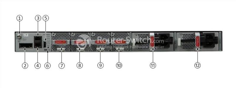 задняя панель S6730-H48X6C