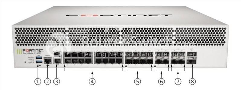 fortinet-fg-1100e-вид спереди