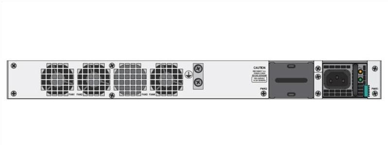 Fortinet FG-500E Rear View