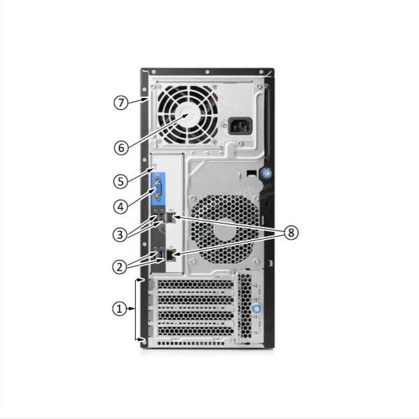 HPE-824379-001-Задняя часть HPE-824379-001-Rear