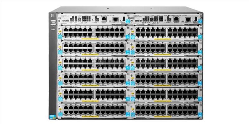HPE J9822A, вид спереди HPE J9822A Front View