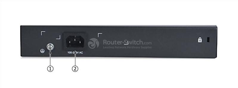 HPE-JG536A-Задняя панель HPE-JG536A-Back-Panel