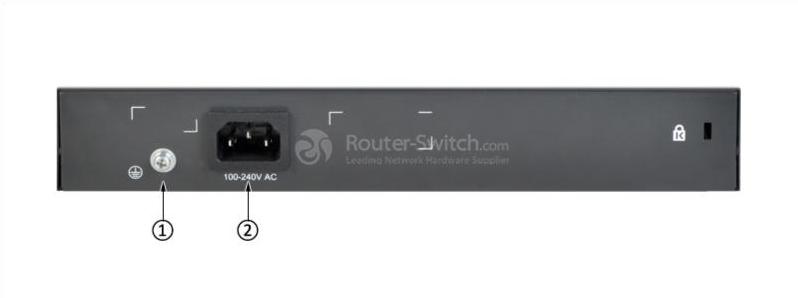 HPE-JG920A-Задняя панель HPE-JG920A-Back-Panel