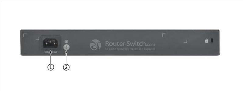 HPE-JG921A-Задняя панель HPE-JG921A-Back-Panel